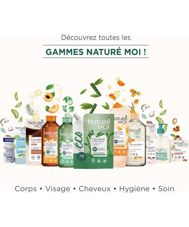 Natur Moi - Sulfate-Free Volume Shampoo - Care for Fine and Flat Hair - Strength and Volume - Organic Bamboo and Ginseng - 95% Natural Origin - 250 ml - Made in France - Buy Online on GoSupps.com
