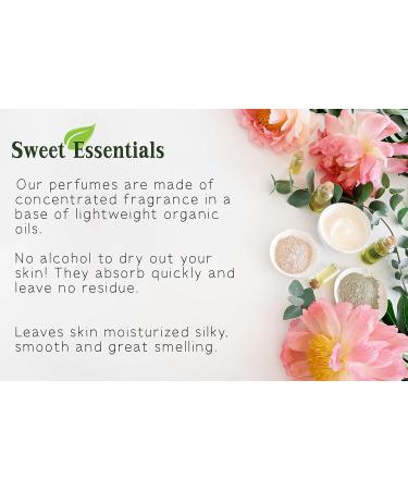Sweet Essentials Jasmine Bouquet - Organic Perfume Oil for Hair & Body Alcohol-Free 4 fl oz - Buy Online on GoSupps.com