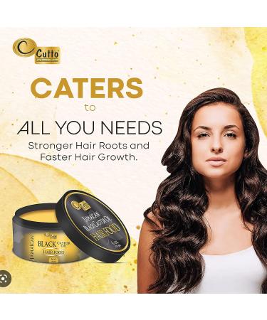 Jamaican Black Castor Oil Hair Food - 6oz/170g with Moringa Oil | Promotes Strong Roots & Hair Growth - Buy Online on GoSupps.com