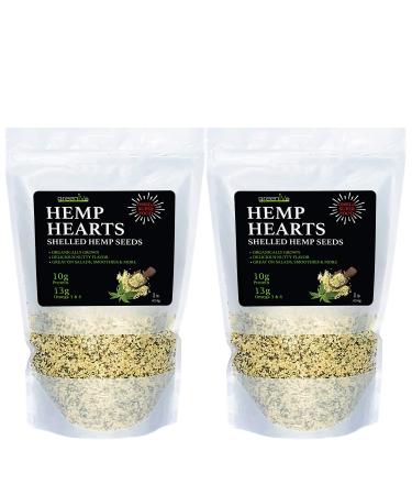 GreenIVe - Hemp Hearts - Hulled Hemp Seeds - Protein + Fiber - Exclusively on Amazon (2 Pound) 2 Pound (Pack of 1)