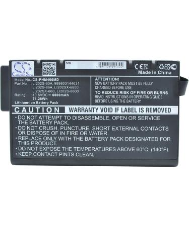 Buy 6600mAh Replacement Battery for GE Krautkramer USN 52R & USM 35 - International Shipping Available - Buy Online on GoSupps.com