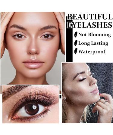 Black Mascara Colored Mascara Waterproof Long Lasting Volumizing Thick Lengthening Curling Defining Charming Mascara Makeup Gift for Women Girls - Buy Online on GoSupps.com