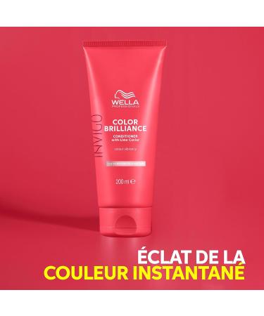 Wella Professionals Invigo Color Brilliance Conditioner - Maintains Hair Colour Shine and Protection - Conditioner for Fine to Normal Hair 200ml - Buy Online on GoSupps.com