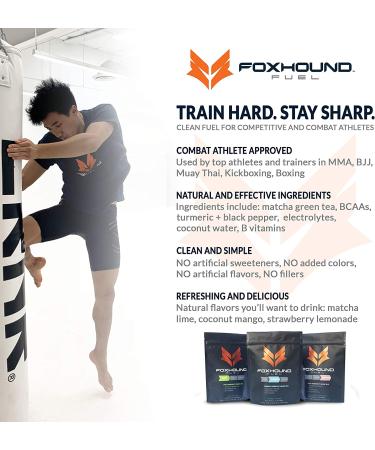 Foxhound Fuel Training Hydration Drink | Hydrate | Coconut Water | Vitamins B6 & B12 | Electrolytes | 25 Servings 2. Hydrate - Training Hydration | Coconut Mango - Buy Online on GoSupps.com