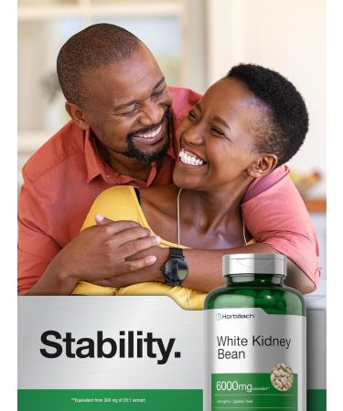 Horb ach White Kidney Bean Extract Capsules | 6000mg | 400 Count | Non-GMO & Gluten Free - Buy Online on GoSupps.com