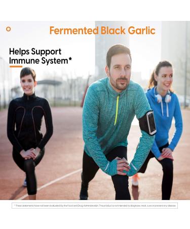 Doctor's Best Black Garlic Extract ABG10+ 250mg - Supports Healthy Blood Pressure & Cholesterol, Boosts Immunity - Potent Antioxidant - 60 Count - Buy Online on GoSupps.com