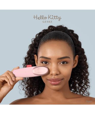 Geske x Hello Kitty Eye Energizer | 6-in-1 SmartAppGuided Massager for Dark Circles & Puffiness | Pink Electrical Eye Massage Device - Buy Online on GoSupps.com