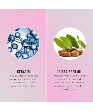 Hask Keratin Protein Smoothing Deep Conditioning Treatment 1.75 oz - Repair and Strengthen Hair - Buy Online on GoSupps.com
