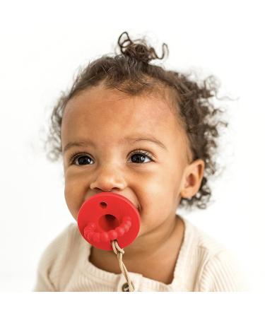 Ryan & Rose Cutie PAT Pacifier Teether - Red Bulb | Shop Now - Buy Online on GoSupps.com