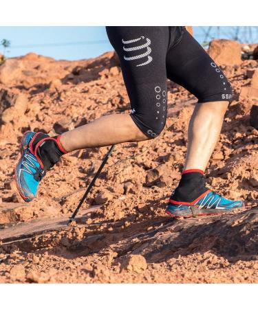 Azarxis Low Trail Gaiters | Reflective Ankle Gators | UV Protection | Breathable | Sand Prevention | Hiking Climbing | Red & Black - L/XL - Buy Online on GoSupps.com