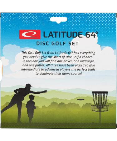 D Dynamic Discs Latitude 64 Advanced 3 Disc Retro Burst Starter Set - Retro Keystone, Fuse, Saint - Frisbee Golf Stamp - Assorted Colors - Buy Online on GoSupps.com