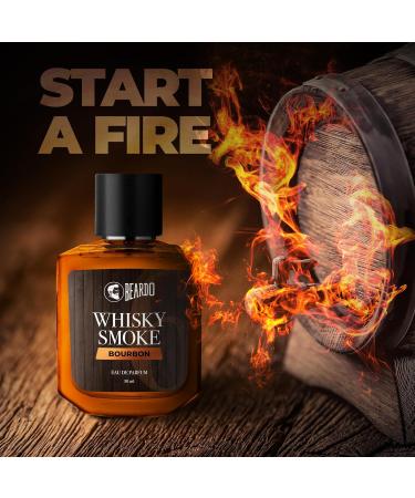 Beardo BOURBON Whisky Smoke Perfume for men 50ml | Oriental Woody Leathery | Long Lasting Mens Perfume | Best Date Night Fragrance Body Spray for Men | Christmas gift for men | Gift For Friends | - Buy Online on GoSupps.com