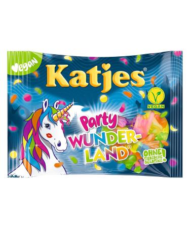 Buy Katjes Party Wunderland Storage Pack - Vegan Fruity Gum Box in Magical Shapes & Colors | 22 x 175g | International Shipping - Buy Online on GoSupps.com