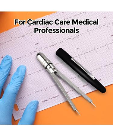 Ultrassist Black EKG Caliper Pen - Nurse ECG Calipers for Cardiology Electrocardiogram Measurement - Buy Online on GoSupps.com