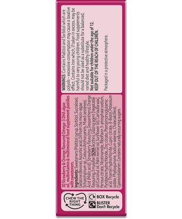 Bassetts Pregnancy Omega-3 DHA Multivitamins & Minerals 30's - Strawberry & Orange - Buy Online on GoSupps.com