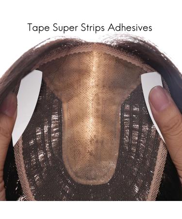 Vklopdsh 36 Pc/Lot Strong Super Fixed Hair System Adhesive Tape Super Strong Adhesive Tape Extended Lace Wig Waterproof and Sweat Wig Film - Buy Online on GoSupps.com