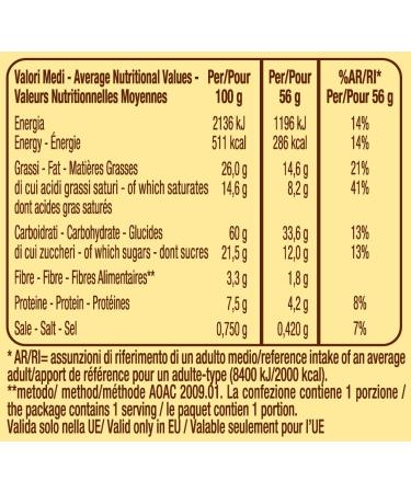 Mulino Bianco Baiocchi Nocciola Biscuits with Hazelnuts and Cocoa Filling 336g - Buy Online on GoSupps.com