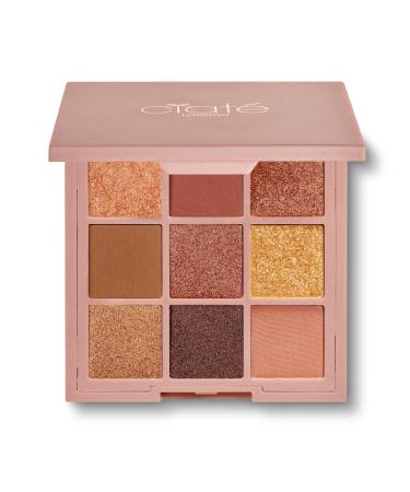 Ciat London Trend 9-Pan Eyeshadow Palette - (Bronzed) Creamy and Highly-Pigmented Shades