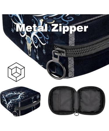 Portable Women's Napkin Storage Bag | Trunk Sheep Design | Menstrual Cup & Bandages Organizer - Perfect for First Periods | Color 3 - Buy Online on GoSupps.com