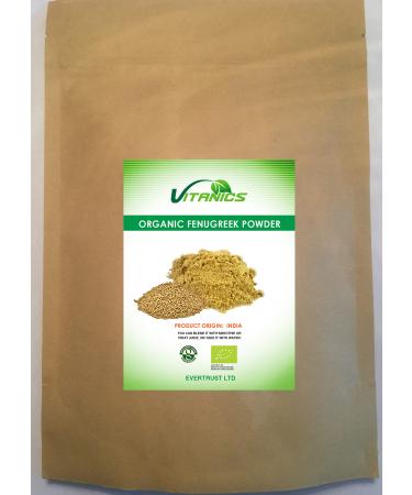 Vitanics Organic Fenugreek Seed Powder (500g)
