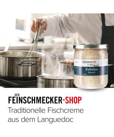 The Gourmet Cod Brandade 450ml | French Specialty | Perfect on croutons or as a gratin | Creamy & Versatile - Buy Online on GoSupps.com