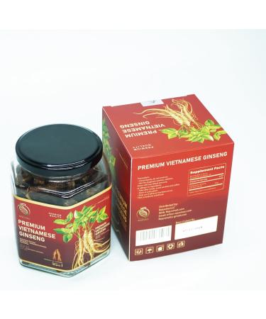 Rejuvina Premium Vietnamese Ginseng Slices with Honey Energy & Performance Support Immune Health & Focus No Capsules No Bitter Powder only Soft Chew Ginseng with Honey 100% Natural 180g Jar - Buy Online on GoSupps.com
