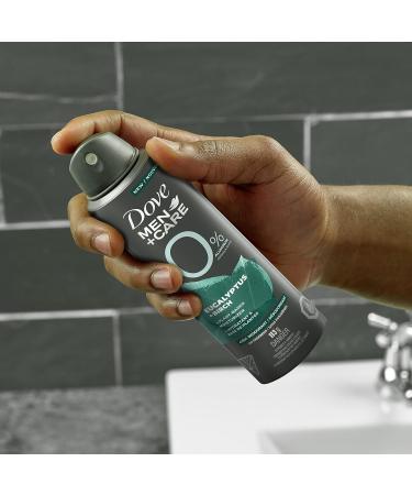 Dove Men+Care Deodorant Spray Aluminum Free Deodorant Eucalyptus and Birch Naturally Derived Plant Based Mens Deodorant Moisturizer 4 oz 3 Count - Buy Online on GoSupps.com