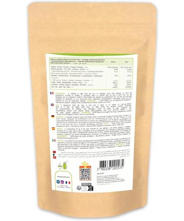 BIOPTIMAL - Organic Reishi - Superfood - Pure Reishi Powder - Cholesterol Immunity Circulation - Protein Fibers - China Origin - Packaged in France - Vegan - Buy Online on GoSupps.com