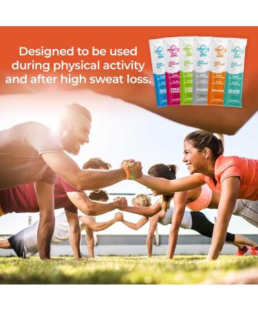 MyHy ZERO Liquid Hydration Packets Sugar Free Electrolyte Drink Mix for Hydration Support Dehydration Relief for Travel Pregnancy Fitness Bachelor & Bachelorette Party Orange 50 Count Orange 50 Count - Buy Online on GoSupps.com