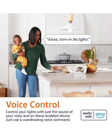 Echo Dot 5th Gen Charcoal with Amazon Basics Smart Color Bulb - Buy Online on GoSupps.com