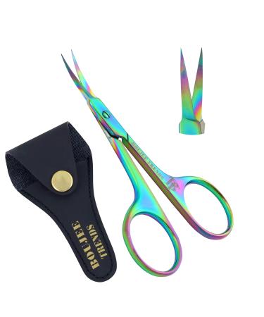 CUTICLE SCISSORS EYEBROW SCISSORS EYELASH SCISSORS MUSTACHE Multi PURPOSE SMALL MANICURE Scissors (CUTICLE SCISSORS)