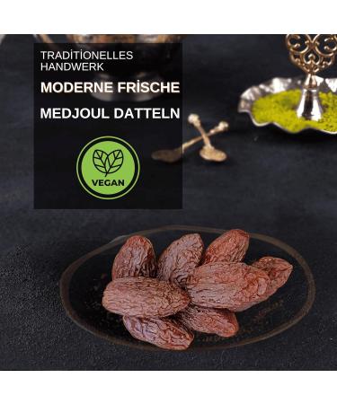 Palm Fruites BV Premium quality Medjoul Dates 5 kg 100 natural without added sugar healthy snack energy source 5 kg Medjoul dates - Buy Online on GoSupps.com