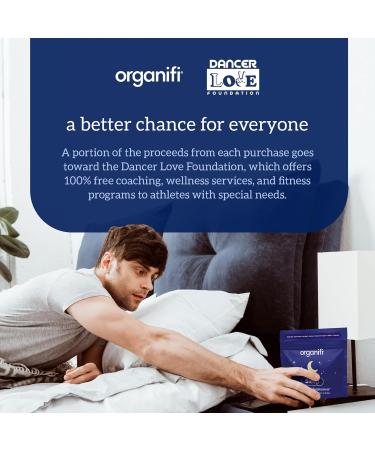 Organifi Sleep - Sleep Support with Valerian Root Lavender GABA and L-theanine - No Melatonin - Calming and Relaxing Nighttime Drink - No Gluten Dairy or Soy - Buy Online on GoSupps.com