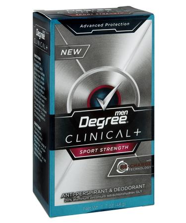 Degree Sprt Strngth Mens Antprsnt Deod 1.7 Oz Pack of 12
