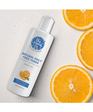 Natural Daily Vitamin C Face Toner l Enriched with Niacinamide & Aloe Vera | Tightens Pores Evens Skin Tone Hydrates Skin Maintains PH Balance (200ml) - Buy Online on GoSupps.com