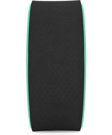 Prosource Fit Yoga Wheel 12 - Improve Poses, Backbends, Flexibility, Balance, Relaxation - Black/White or Black/Green - Buy Online on GoSupps.com
