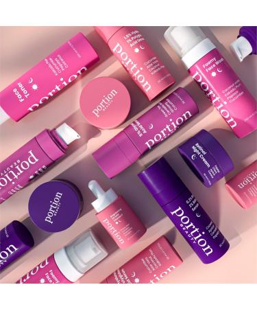 PORTION Foamy Face Wash - Gentle Face Cleanser for All Skin Types: Foaming Face Wash for Oily Skin & Hydrating Cleanser for Dry Skin - Simple Facial Cleanser w/Cucumber & Kakadu Plum 200ml - Buy Online on GoSupps.com