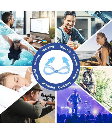 BESSELING Noise Reduction Ear Plugs for Sleeping - 6 Pairs Comfortable Silicone Earplugs - Sound Blocking for Sleep, Snoring, Swimming, Concerts, and More (6 Pack) - Buy Online on GoSupps.com