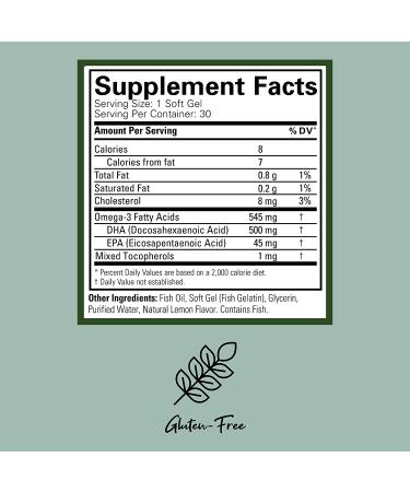 ChildLife Prenatal DHA 500 mg - Natural Lemon Flavor, 30 Soft Gel Capsules - Buy Online on GoSupps.com