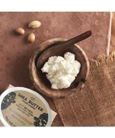 The Body Shop Shea Butter 100% Natural for dry Skin Green Scent Vegan - Buy Online on GoSupps.com