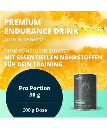 All-in-One Endurance Drink | Isotonic Beverage Powder | Brandl EAAS Minerals Electrolytes & Superfoods | 600g Lemon - Shop Internationally! - Buy Online on GoSupps.com