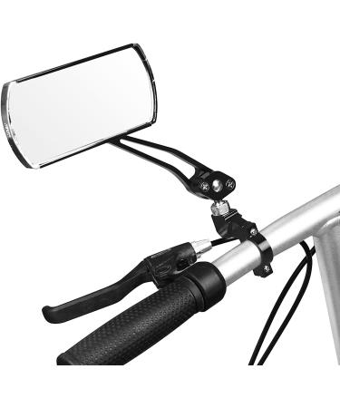 Jeemitery Bicycle Mirror A Pair of 360Rotation Back Rearview Mirror Handlebar Wide Angle Bike Mirror-Black - Buy Online on GoSupps.com
