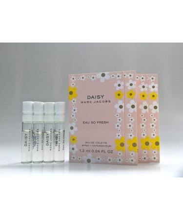 Marc Jacobs DAISY EAU SO FRESH Eau de Toilette Spray Samples (4 vials)