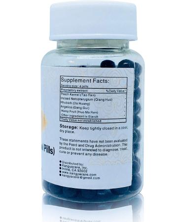 Kangyacare Run Chang Wan - Peach Kernel Herbal Pills | Constipation Relief - 100% Natural | 200 Ct - Buy Online on GoSupps.com