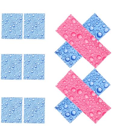 COHEALI Small Glasses Cloths 10Pcs Eyeglasses Cleaning Cloth Comfortable Cleaning Cloths for Eyeglasses Camera Lens TV Screen 17x15cm