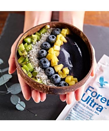 Forever Ultra Vanilla Protein Shake - 21g Soy Protein Gluten-Free No Preservatives 375g (15 Portions) | Healthy Meal Replacement - Buy Online on GoSupps.com