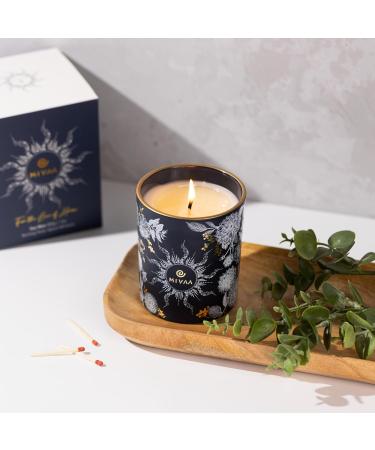 Mivaa Scented Candles Gift Set - 100% Natural Soy Wax 40 hrs Burn Pink Champagne Fragrance - Perfect for Holidays & Seasonal Ambiance - Buy Online on GoSupps.com