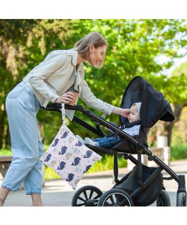 Zocipro 3 Piece Wetbag Fabric Diapers | Reusable Wet & Dry Diaper Bags for Travel Beach & Pool | Eco-Friendly Toddler Solutions - Buy Online on GoSupps.com