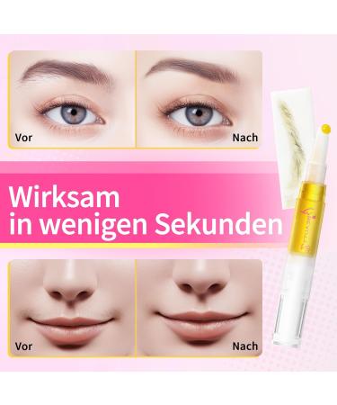  Beauty7 Beauty7 Sugar Based Wax Pen for Hair Removal Water Soluble Formula Eyebrow Facial Hair Removal with Wax Stick Strips Cleans - Buy Online on GoSupps.com