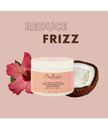 SheaMoisture Coconut & Hibiscus Bundle: Frizz Free Curl Mousse, Curl Enhancing Smoothie, Hold & Shine Moisture Mist - 3 Hair Styling Products - Buy Online on GoSupps.com